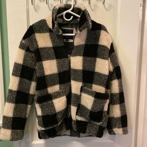 2005 American Eagle Plaid Coat